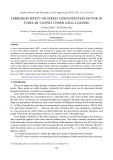 Corrosion effect on stress concentration factor in tubular T-joints under axial loading