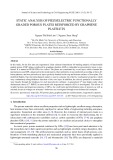 Static analysis of piezoelectric functionally graded porous plates reinforced by graphene platelets