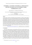 Numerical studies on residual strength of dented tension leg platforms under compressive load