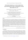 Pesticide removals in the nitrifying expanded-bed filter at drinking water treatment plant