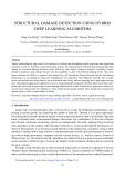 Structural damage detection using hybrid deep learning algorithm