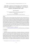 Towards a socially sustainable city concept in Vietnam - international experience, local policy making and preparatory steps