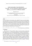 Some microstructure properties at early age of ettringite binder based on rich C12A7 calcium aluminate cement