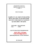 Luận văn Thạc sĩ Quản trị kinh doanh: Nghiên cứu các nhân tố ảnh hưởng đến sự hài lòng của du khách đối với chất lượng dịch vụ tại khách sạn Hòa Bình – Phú Quốc