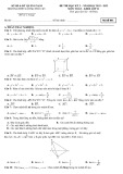 Đề thi học kì 2 môn Toán lớp 11 năm 2022-2023 - Trường THPT Lương Thúc Kỳ, Quảng Nam