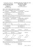 Đề thi học kì 2 môn Hóa học lớp 11 năm 2023-2024 có đáp án - Trường THPT Bình Chiểu, HCM