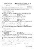 Đề thi giữa học kì 1 môn Vật lý lớp 12 năm 2022-2023 - Trường THPT Cao Bá Quát, Quảng Nam