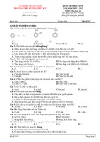 Đề thi học kì 2 môn Hóa học lớp 11 năm 2022-2023 - Trường THPT Lương Thúc Kỳ, Quảng Nam