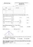 Đề thi học kì 1 môn Toán lớp 2 năm 2023-2024 có đáp án - Trường Tiểu học Mỹ Thịnh, Mỹ Lộc