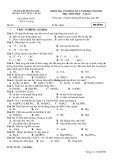 Đề thi học kì 1 môn Hóa học lớp 11 năm 2022-2023 - Trường THPT Trần Văn Dư, Quảng Nam