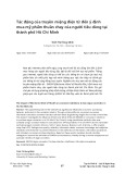 Tác động của truyền miệng điện tử đến ý định mua mỹ phẩm thuần chay của người tiêu dùng tại thành phố Hồ Chí Minh