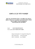 Khóa luận tốt nghiệp Quản trị kinh doanh: Giải pháp nâng cao hiệu quả hoạt động cho vay cá nhân tại Ngân Hàng TMCP Phát triển TP.HCM – Chi nhánh Hồ Chí Minh