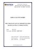 Khóa luận tốt nghiệp Kế toán - Kiểm toán: Thực trạng kế toán xác định kết quả kinh doanh tại Công ty TNHH Kỳ Duyên