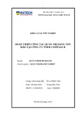 Khóa luận tốt nghiệp Quản trị kinh doanh: Hoàn thiện công tác quản trị hàng tồn kho tại Công ty TNHH Compass II