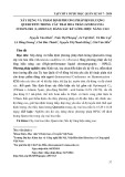 Xây dựng và thẩm định phương pháp định lượng quercetin trong cây trai hoa trần (Murdannia nudiflora (L) Brenan) bằng sắc ký lỏng hiệu năng cao