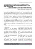 Simultaneous determination of hydrochlorothiazide, amlodipine besylate and olmesatan medoxomil in tablets by high performance liquid chromatography