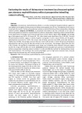 Evaluating the results of kidney stone treatment by ultrasound-guided percutaneous nephrolithotomy without preoperative indwelling ureteral catheter