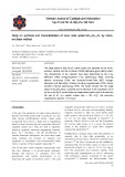 Study on synthesis and characterization of nano scale spinel Mn0.5Fe2.5O4 by microemulsion method