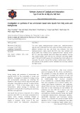 Investigation on synthesis of two ammonium based ionic liquids from fatty acids and triethylamine