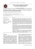 Study effect of initiators on performance of copolymer used as pour point depressant for Diamond crude oil, Blocks 01&02, offshore Vietnam