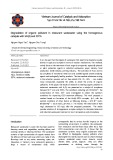 Degradation of organic pollutant in restaurant wastewater using the homogenous catalysis with Mn(II) and EDTA