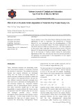 Effect of pH on the photo-Fenton degradation of rhodamine B by Prussian blue/g-C3N4