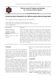 Synthesis and study of adsorption for ion Cu(II) from aqueous solution by chitosan beads