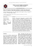 Study on UV resistance of high density polyethylene composite using waste gypsum