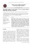 Size-controlled synthesis of alginate-stabilized Cu2O@Cu nanoparticles: Effect of stabilizer agent concentration on particle size