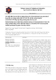 Cảm biến điện hóa xác định dư lượng kháng sinh Chloramphenicol trong sữa tươi sử dụng điện cực Glassy carbon biến tính trên nền vật liệu nanocomposite nZVI/GNPs/TCPP tổng hợp bằng phương pháp hóa học xanh