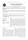 Synthesis of WO3/Ag3VO4 photocatalyst with enhanced visible light efficiency photocatalysis