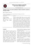 Preparation of MoS2 nano-corals by hydrothermal method for adsorption of tartrazine in the aqueous medium