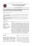 Effect of metal–ligand ratio on the rhodamine B photodegradation activity of metalorganic framework materials based on bismuth and trimesic acid