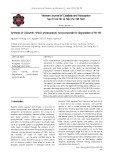 Synthesis of CQDs/MIL-101(Cr) photocatalytic nanocomposite for degradation of RR-195