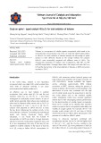 Study on spinel - typed catalyst NiCo2O4 for total oxidation of toluene