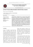 Synthesis of the high durability photocatalytic materials with tertiary components