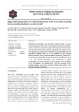 Highly active hydrogenation of 4-methoxyacetophenone by the novel carbon-supported ternary nanocatalyst palladium-vanadium-cobalt