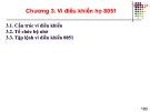 Bài giảng Vi xử lý - Vi điều khiển: Chương 3 - GV. Đỗ Văn Cần