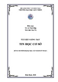 Tài liệu giảng dạy Tin học cơ sở - Trường Đại học Quy Nhơn