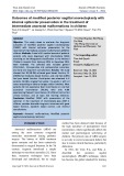 Outcomes of modified posterior sagittal anorectoplasty with internal sphincter preservation in the treatment of intermediate anorectal malformations in children