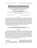 Ảnh hưởng của một số yếu tố môi trường đến khả năng tồn tại của ấu trùng sán Dollfustrema bagari gây bệnh trên cá nheo Mỹ