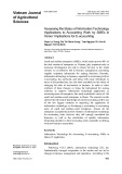 Assessing the status of information technology applications to accounting work by SMEs in Hanoi: Implications for E-accounting