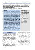 Some common hemodynamic disorders and risk factors in patients after Blalock- Taussig Shunt in Vietnam National Children’s Hospital in 2021