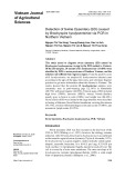 Detection of Swine Dysentery (SD) caused by Brachyspira hyodysenteriae via PCR in Northern Vietnam