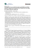 Development of an ensemble dynamic-probabilistic prediction model for tropical storm genesis in the Vietnam East Sea using the Logistic Regression approach