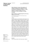 Ethnic minority farmers’ perceptions of climate change and its effects on crop production in Northwest Vietnam: A case study of H’mong farmers in Pa Lau commune, Tram Tau district, Yen Bai province