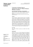 Comparison of genetic gains of agronomical traits from different selection methods in soybean