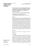 The first record of adult spotted sea bass (Lateolabrax maculatus, McClelland, 1844) from the coastal waters of Quang Ninh province, Vietnam