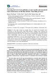 Assessing the level of air pollution at some small-scale household waste incinerators in Hai Hau district, Nam Dinh province