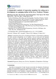 A comparative analysis of regression equations for rating curve development at a gauging station in Da river, Northern Vietnam